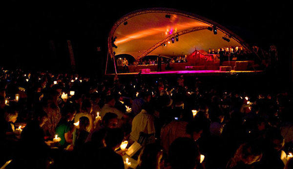 Sound equipment, Lighting and personnel for Carols by Candelight.